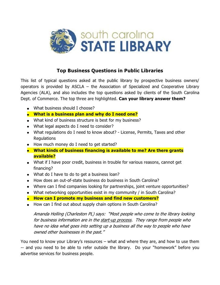 small business service tips for public libraries