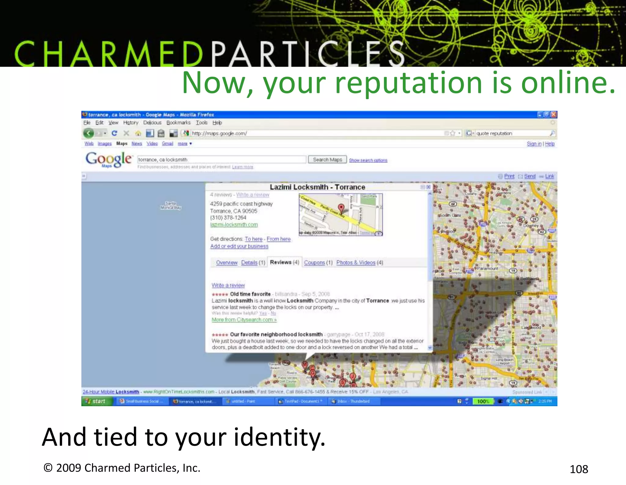 Danziger’s Hierarchy of Survival© 2009 Charmed Particles, Inc. 92