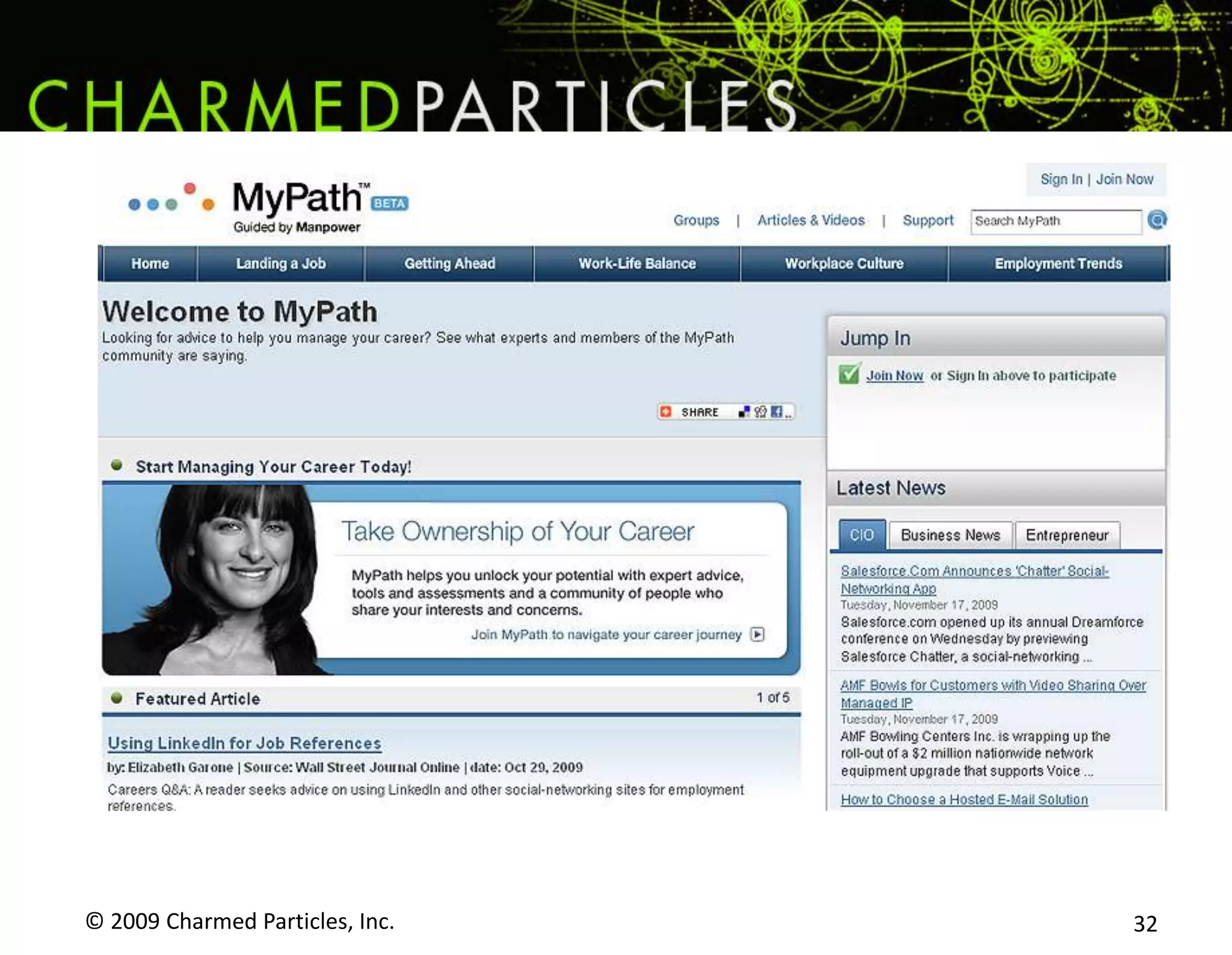 © 2009 Charmed Particles, Inc. 25