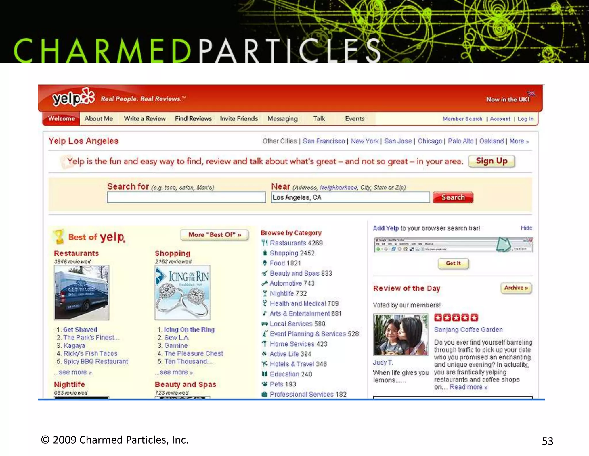 © 2009 Charmed Particles, Inc. 46