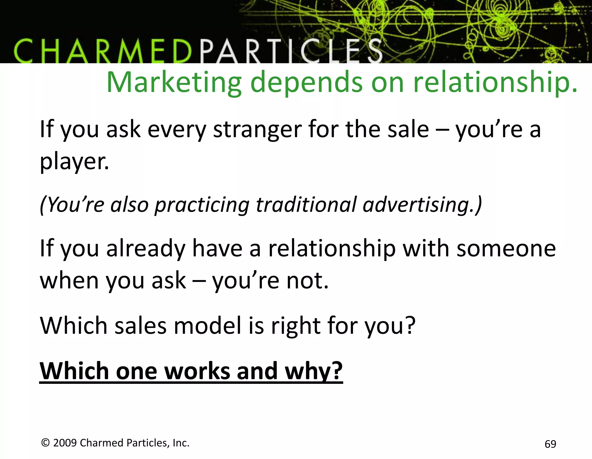 How does big business use social media?© 2009 Charmed Particles, Inc. 62Much as Jarvis suggests:Internal collaboration