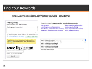 Find Your Keywords https://adwords.google.com/select/KeywordToolExternal  