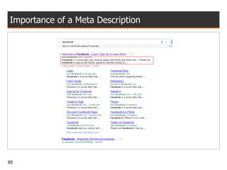 Importance of a Meta Description 