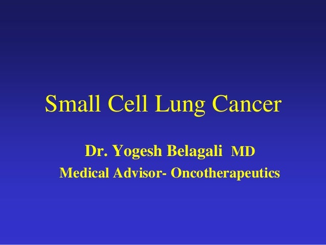 Small cell lung cancer