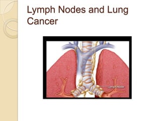 Lymph Nodes and Lung
Cancer
 