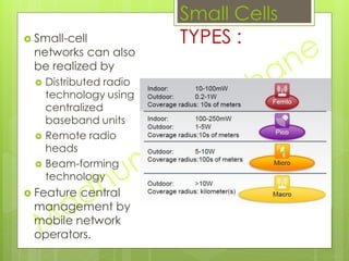 Small Cell Fosc Small cells I : Femto cell | PDF