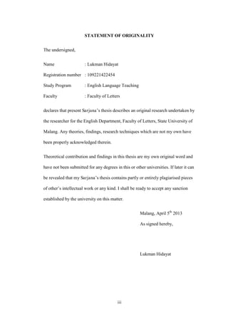 Developing Supplementary Reading Mterials