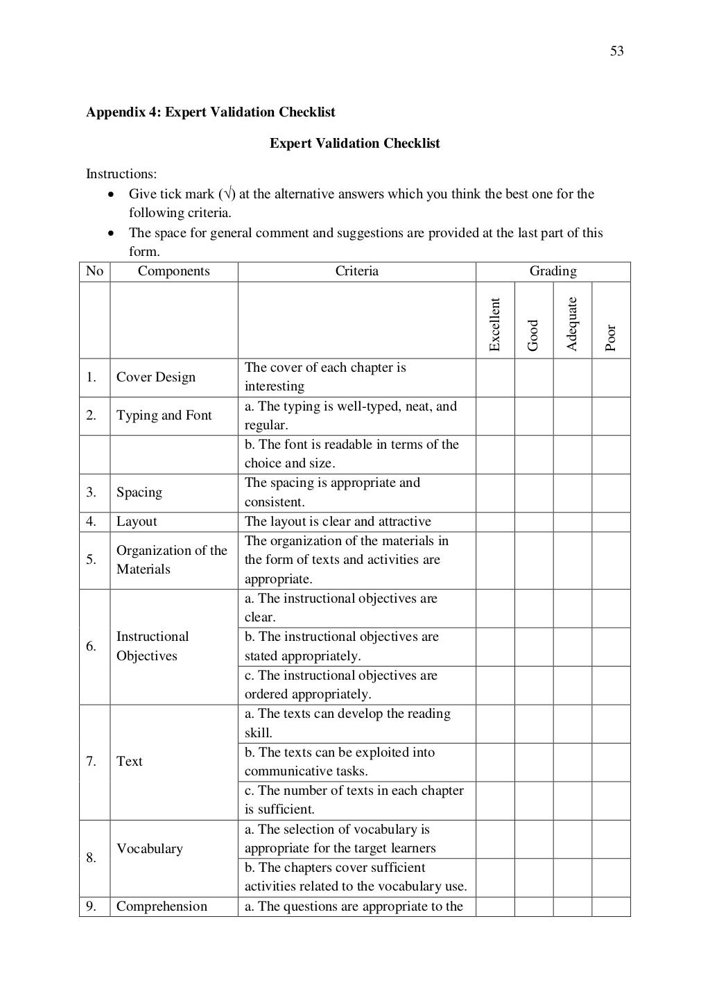 Developing Supplementary Reading Mterials