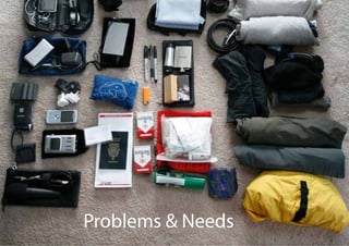 Problems & Needs
 