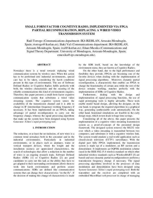 partial reconfiguration fpga thesis Secure partial reconfiguration of fpgas by amir h sheikh zeineddini a thesis submitted to the graduate faculty of george mason university in partial fulflllment of the. partial reconfiguration fpga thesis Secure partial reconfiguration of fpgas by amir h sheikh zeineddini a thesis submitted to the graduate faculty of george mason university in partial fulflllment of the.