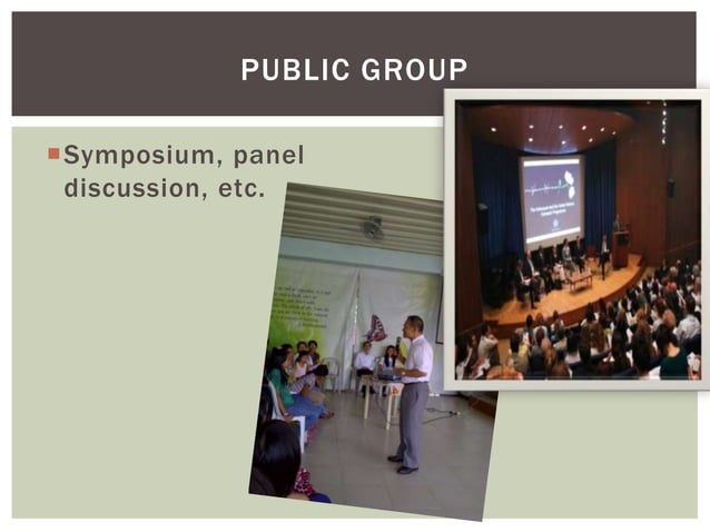 Small group communication | PPTX