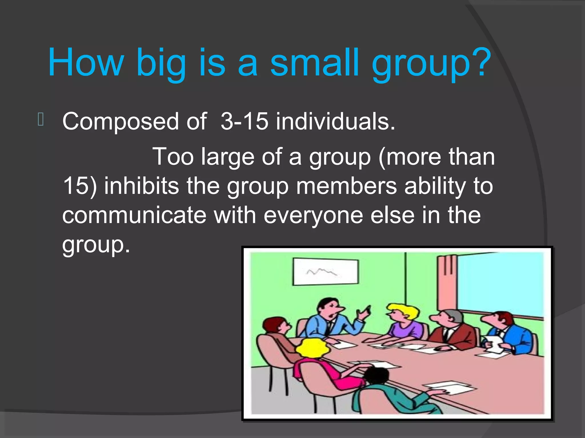Small group communication | PPT