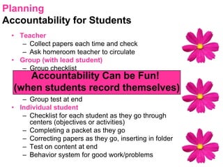 Planning Let’s Get SpecificWhat are the objectives of this unit? What do students need to know and be able to do?