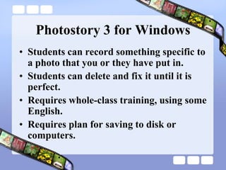 How shall I group students to maximize learning?PlanningGrouping StudentsDepends on your objectivesheterogeneous groups homogeneous groups (assessing oral)behavior issuesWays of Keeping Track of Groups class list highlighted construction paper list-up nametags in bunchesIf a particular center is an assessment, keep track of who is absent for that center each day so that you can send them to it next class.