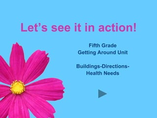 Quick Excitement BreakWhat has already gotten you thinking?