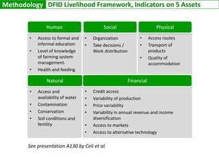 ObjectivesPerceptions“Rain has become very irregularly, this year we suffered drought followed by heavy rains during Broccoli season”Two small-farmers & brothers, Guatemala, Patzún, October, 2010