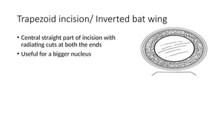 Osr Inverted V Incision SMALL INCISION CATARACT SURGERY (SICS).pptx