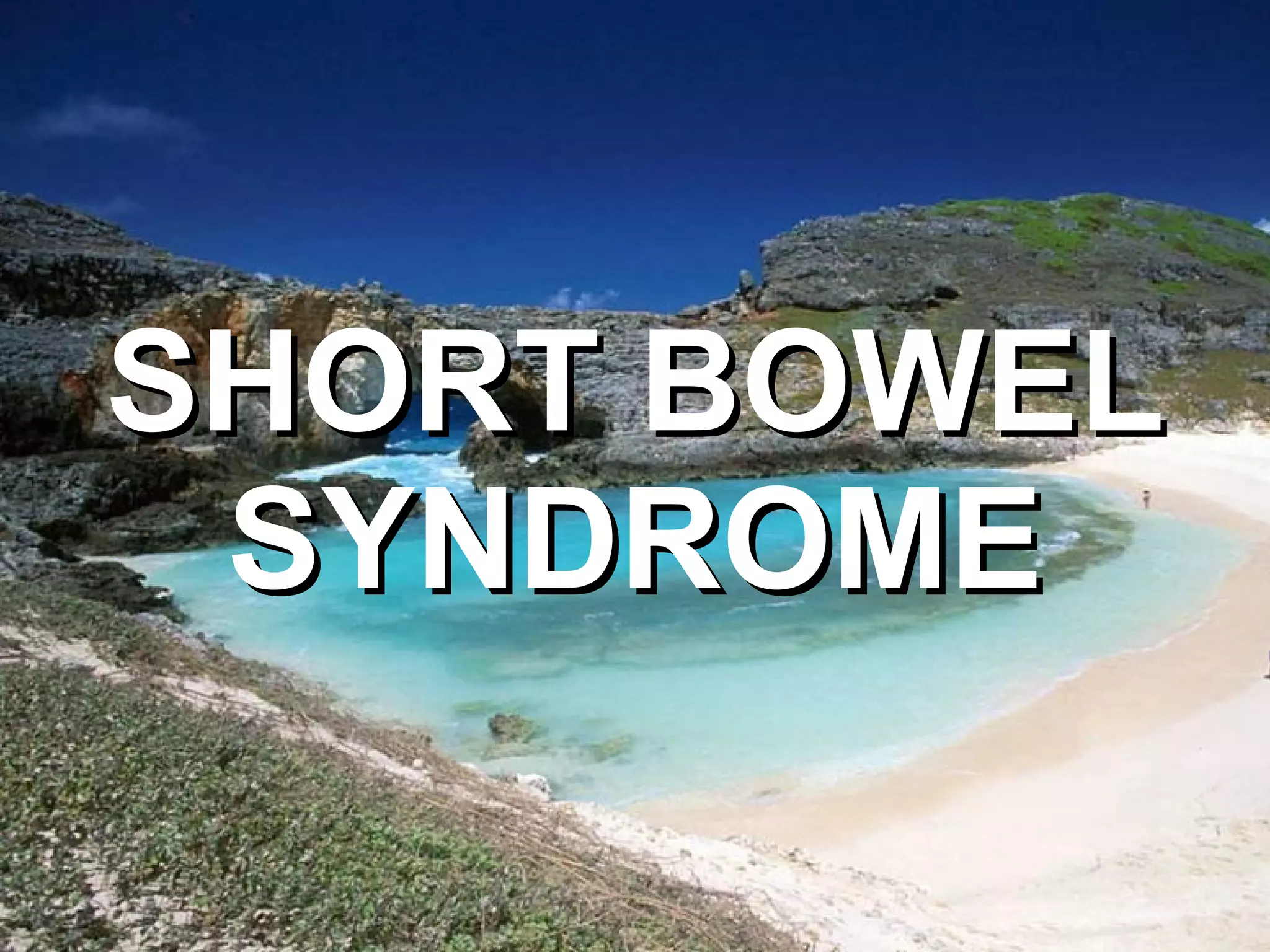 SHORT BOWEL SYNDROME 
