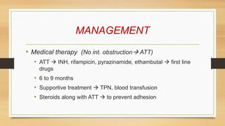 Small Intestine TB (Tuberculosis) | PPTX