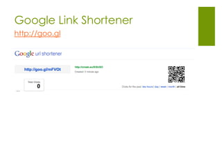 Google Link Shortener
http://goo.gl
 