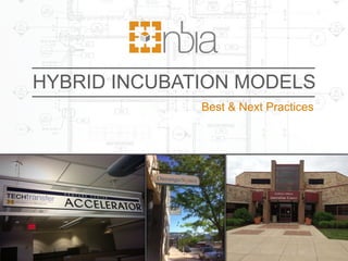 HYBRID INCUBATION MODELS
Best & Next Practices
 