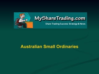 Australian Small Ordinaries 