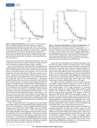 only provide trustworthy fluxes outside about 100RS (Figs 1 and 2), the
comparison of data to theory is rather insensitive...