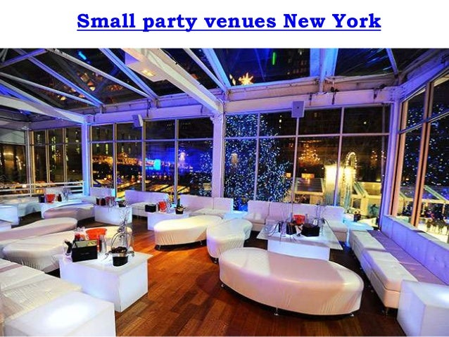 Small party venues in new york