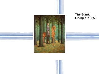 The Blank
Cheque 1965
 