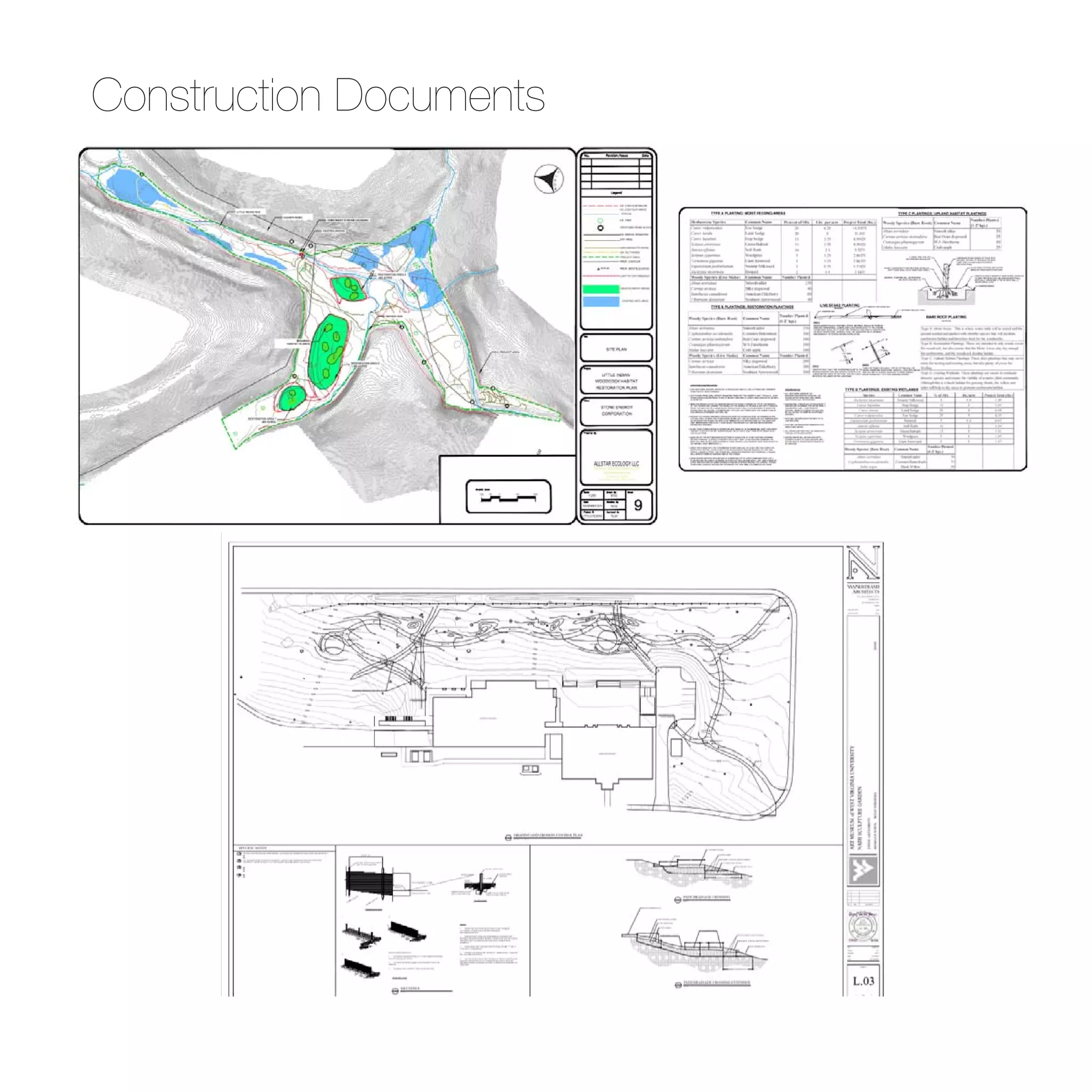 Construction Documents
 