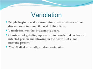 Small Pox | PPT