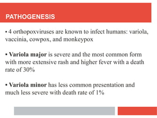 Small pox and chickenpox | PPTX