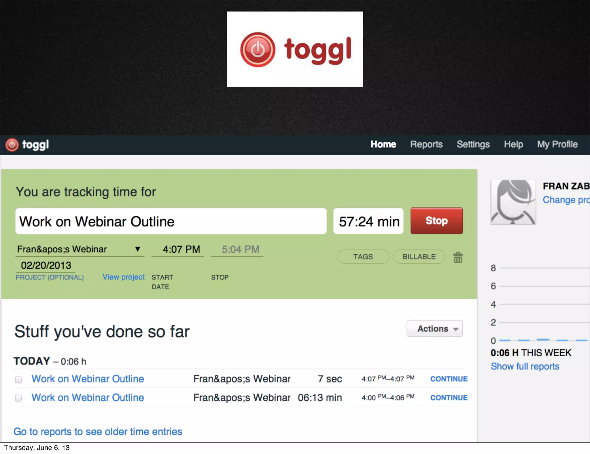 Strategize Plan Create Implement Evaluate
• If you are having trouble estimating, this can help
• Keep it simple and use tools to keep it lean
Thursday, June 6, 13
 