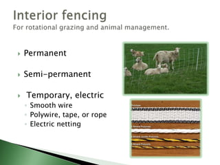 Outdoor lotsHolding areasWorking corralsNet wireMetal gatesSolid panelsLivestock panelsNon-electricHeavy use areas