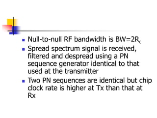 First Null Bandwidth Small scale fading | PPT