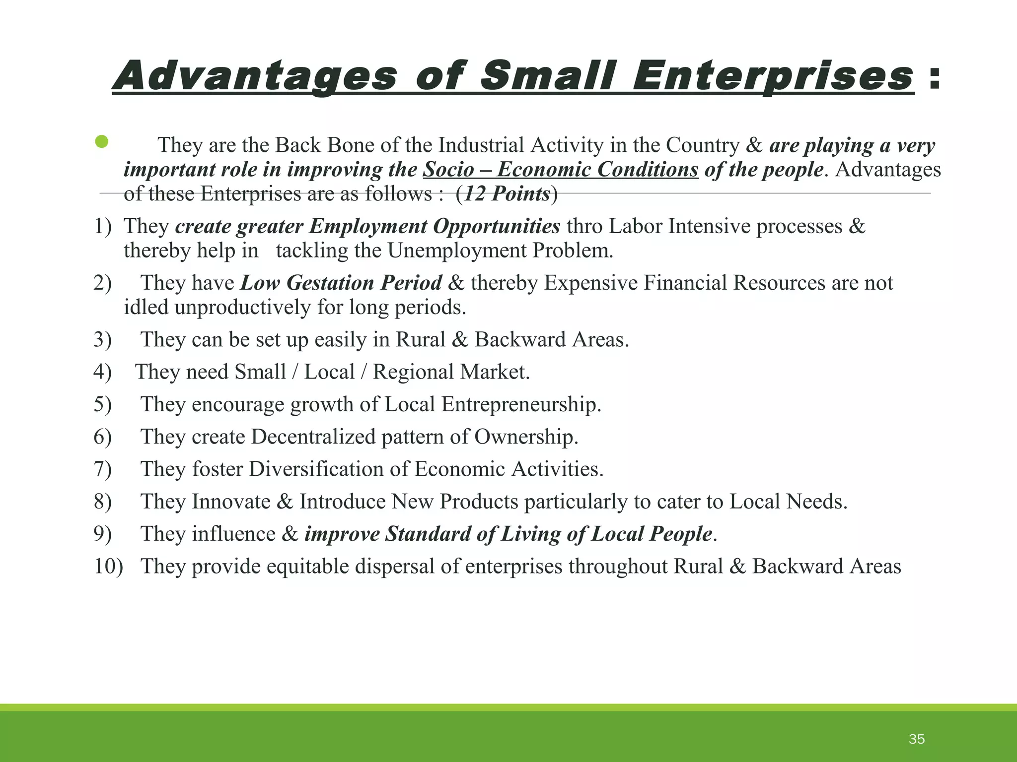 Productivity Improvement In Small Scale Industries