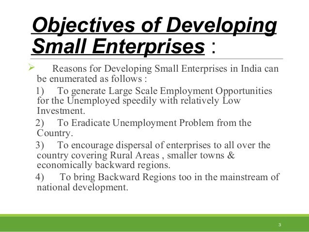 Small Scale Industries