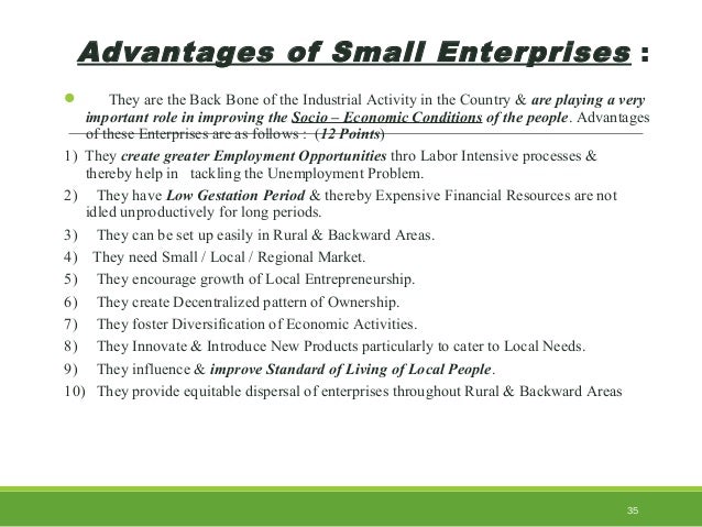 Small Scale Industries