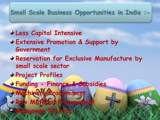 Small scale industries and their role in indian economy | PPT