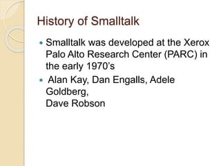 Smalltalk.pptx
