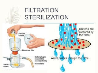 FILTRATION
STERILIZATION
 