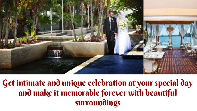 Exclusive Deals and Packages‎ for Small Wedding Venues