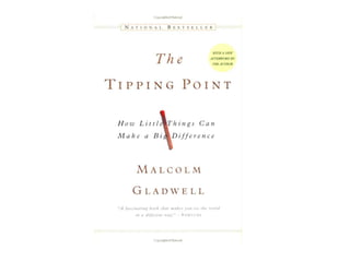 Duncan Watts - The “New” Science of Networks Annu. Rev. Sociol. 2004. 30:243–70Goal to make “substantial progress on a number of previously intractable problems, reformulating old ideas, introducing new techniques, and uncovering connections between what had seemed to be quite different problems” [Examples of intractable problems - analysis of large-scale, complex networks, the study of the evolution and transformation of complex networks over time, the study of how information, innovations, disease, cultural fads flow/move through complex networks. Old ideas - affiliation networks, the small-world problem and community structure. New techniques - discrete mathematics, the power law, cellular automata and agent-based modelling. Cross-disciplinary connections - similarities in network structure at different levels of scale, from a protein to a human organization to an ecosystem. ]