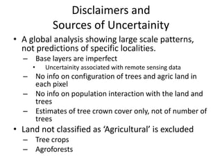Trees on Farm: Global Extent and Socio-Ecological Characteristics and the Contribution of Agroforestry to Global and National Carbon Budgets