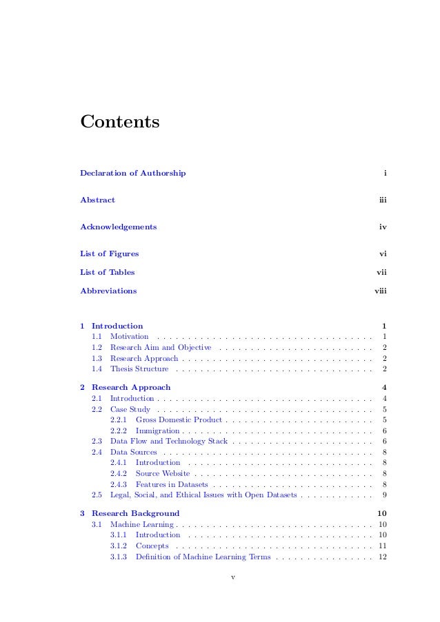 Master thesis statutory declaration