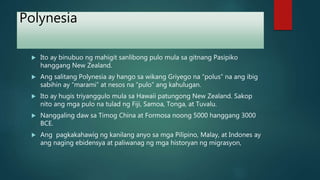 Aralin 5: Ang Kabihasnang Klasikal ng america at africa at sa mga Pulo ...