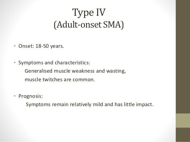 SPINAL MUSCULAR ATROPHY