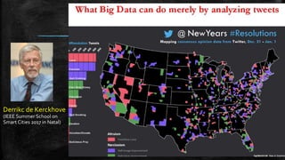 Derrikc de Kerckhove
(IEEE Summer School on
Smart Cities 2017 in Natal)
 