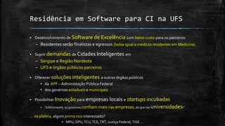 Caminhos a seguir
... encaminhamentos
 