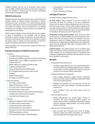 Building intelligence with Smart Building Automation System (SBAS) | PDF